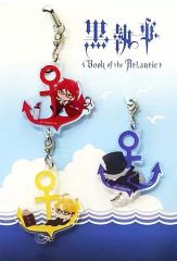 [중고] 잡화 장례식 가게 & 그렐 & 로널드 유라유라 아크릴 매력 세트 B [검은 집사 Book of the Atlantic]
