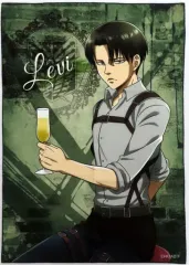 【中古】雑貨 リヴァイ・アッカーマン マイクロファイバータオル 「進撃の巨人×ツリービレッジ ポップアップショップ＆コラボカフェ」