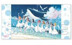 [중고] 잡화 집합 Aqours 5주년 스페셜 트리뷰트 일러스트 목욕 타올 [러브라이브! 선샤인!!]