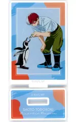 【中古】アクリルスタンド・アクリルパネル 轟焦凍 「僕のヒーローアカデミア 東武動物公園コラボ 描き下ろしビジュアル 飼育係ver. トレーディングアクリルスタンド」
