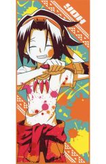 [중고] 잡화 아사쿠라 잎 신작 페이스 타올 [타이토 복권 본점 SHAMAN KING Splash Art] B상