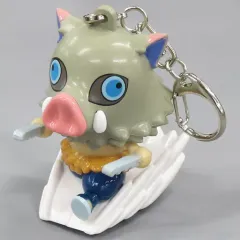 【中古】雑貨 嘴平伊之助 キーチェーン(プルバック) 「鬼滅の刃」ユニバーサル・スタジオ・ジャパン限定
