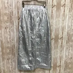 FREE'S MART メタリックスカート　シルバー　?