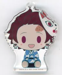 【中古】雑貨 竈門炭治郎 ちょこのっこアクリッツキーホルダー 「一番くじ 鬼滅の刃 ～鬼殺の志 参～」 F賞