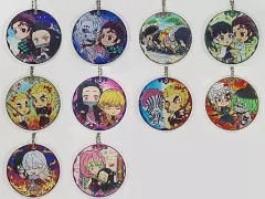 【中古】キーホルダー 全10種セット アクリルチャーム きゅんキャラいらすとれーしょんず 「一番くじ 鬼滅の刃 ～いざ刀鍛冶の里へ～」 F賞