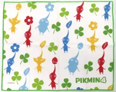 【中古】タオル・手ぬぐい 総柄 キッチンクロス 「ピクミン4」 マイニンテンドーストア交換景品