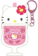 【中古】キーホルダー ハローキティ 90s ハイビスカス カラフルソーダキーホルダー  「サンリオキャラクター」