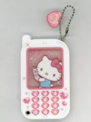 【中古】キーホルダー ハローキティ 「サンリオキャラクターズ カスタムアクリルチャーム ガラケーデザイン」 ドン・キホーテ系列店舗＆アピタ・ピアゴ限定