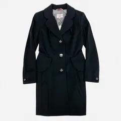 ヴィヴィアンウエストウッドレッドレーベル♡ロングコート黒　サイズ3 ヴィヴィアンウエストウッド レッドレーベル トレンチコート ブラック