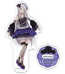 【中古】アクリルスタンド・アクリルパネル エミリア アクリルスタンドフィギュア 小悪魔ver. 「Re：ゼロから始める異世界生活」