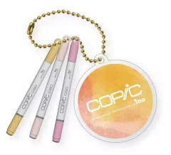 【中古】キーホルダー コピックチャオ3(YR31・R000・RV21) 「コピック ミニチュアキーチェーン2 チャオ＆アクレア」