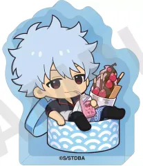 【中古】アクリルスタンド・アクリルパネル 坂田銀時 アクリルブロック 「銀魂」