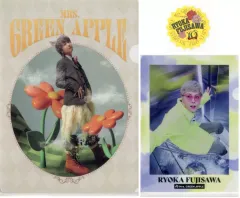 【中古】グッズセット 藤澤涼架 クリアファイル＆ステッカー 「一番くじ Mrs. GREEN APPLE MAGICAL 10 YEARS」 F賞