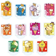 【中古】アクリルスタンド・アクリルパネル 全11種セット 「たべっ子どうぶつ THE MOVIE アクリルぷちスタンド 02.描き起こしイラスト」