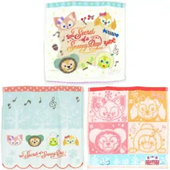 【中古】タオル・手ぬぐい 集合 ミニタオルセット 「ダッフィー＆フレンズのシークレット・オブ・スノーウィーデイ」 東京ディズニーシー限定