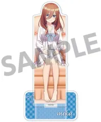 【中古】アクリルスタンド・アクリルパネル 中野三玖 ナイトウェア ver. 描き下ろしアクリルスタンド 「五等分の花嫁*」