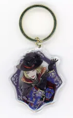【中古】キーホルダー ルーク・ハント ぷっくりアクリルキーホルダーB 「一番くじ  ディズニー ツイステッドワンダーランド 第八弾」 F賞