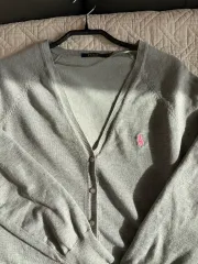 ポロ Vネック カーディガン