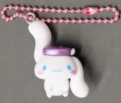 【中古】キーホルダー あくしゅ? 「シナモロール おみみでぶらりんマスコット かがやきver.」