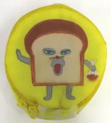 【中古】タオル・手ぬぐい パンどろぼう パン・おにぎりポーチ 「ブロッコリーくじ×パンどろぼう 第2弾」 C賞