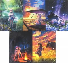 Key 新作 anemoi キャラクターイメージビジュアルA3クリアポスター