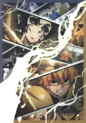 【中古】クリアポスター A3クリアポスター 我妻善逸＆獪岳 「一番くじ 鬼滅の刃～姉の仇～」 D賞