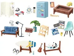【中古】トレーディングフィギュア 全8種セット 「SNOOPY’S WEST COAST HOUSE」
