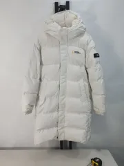 ナショナルジオグラフィック キッズ ロングダウンジャケット コート 白 150