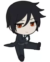 【中古】ストラップ(キャラクター) セバスチャン・ミカエリス 「黒執事 Book of Murder ぺたん娘トレーディングラバーストラップ」