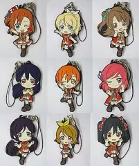 【中古】ストラップ(キャラクター) 全9種セット ラバーストラップ 「一番くじ ラブライブ!」 I賞