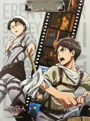 【中古】小物(キャラクター) エレン＆リヴァイ バインダー 「進撃の巨人 キャラポップストア」 抽選くじ 紅蓮の弓矢賞(A賞)