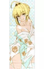[중고]타월·수건(캐릭터) 세이버(유카타/세로형) 페이스타올 [이치반 복권 Fate/EXTRA Last Encore~여과 연주자들의 온천 여행~] D상