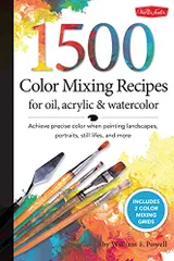 1,500 Color Mixing Recipes for Oil, Acrylic & Watercolor: Ac