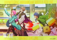 【中古】ポスター B2布ポスター 飴村乱数＆夢野幻太郎＆有栖川帝統 「Blu-ray/DVD ヒプノシスマイク -Division Rap Battle- 8th LIVE CONNECT THE LINE to Fling Posse」 Amazon.co.