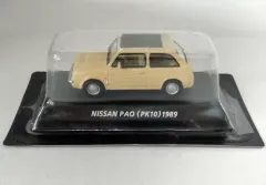 【中古】食玩 ミニカー 1/64 日産 PAO(ベージュ) 「Car of the 80’s EDITION RED」のサムネイル