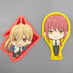 【中古】シール・ステッカー マキマ/パワー 「チェンソーマン ダイカットステッカーセット」