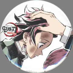 【中古】バッジ・ピンズ 竈門炭治郎＆煉獄杏寿郎(無限列車編 第7話) 「鬼滅の刃 全集中展 -無限列車編・遊郭編- 幕間画(アイキャッチ)ランダム缶バッジ【肆】」