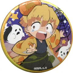 【中古】バッジ・ピンズ(キャラクター) 我妻善逸 「鬼滅の刃×ufotable cafe DINING ハッピーハロウィン 第1弾 ランダム缶バッジ」
