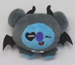 [중고] 배지 핀스 KOYA(아르엠) 봉제인형 배지(Villain) [BT21] 패밀리 마트 한정