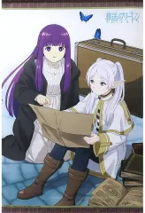 【中古】タペストリー [単品] フリーレン＆フェルン 描き下ろしB2タペストリー 「Blu-ray 葬送のフリーレン」 アニメイト全巻購入特典