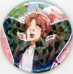 【中古】バッジ・ビンズ 神威 「3年Z組銀八先生 トレーディングホログラム缶バッジ 登校風景」