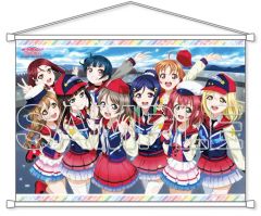 [중고] 태피스트리(대형) Aqours W 스웨이드 태피스트리 [러브라이브! 선샤인!! The School Idol Movie Over the Rainbow]