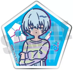 【中古】バッジ・ビンズ 氷織羊 れとぽぷ 第6弾 アクリルバッジ 「ブルーロック」