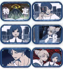 【中古】バッジ・ピンズ 全6種セット 「都市伝説解体センター トレーディングスクエア缶バッジ」