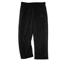 ユニクロ x ニードルズ フリース ワイド パンツ ブラック (股下68 74cm)