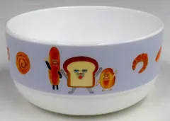 【中古】皿・ボウル ほかほか スタッキングボウル 「ブロッコリーくじ×パンどろぼう 第2弾」 D賞