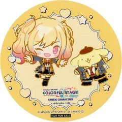 【中古】コースター 天馬咲希＆ポムポムプリン コースター 「プロジェクトセカイ カラフルステージ!feat. 初音ミク×サンリオキャラクターズ×animate cafe」 メニュー注文特典