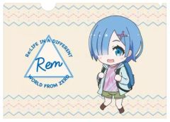 【中古】クリアファイル レム ちびキャラ A4クリアファイル 「Re：ゼロから始める異世界生活」