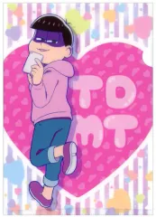 【中古】クリアファイル トド松 「おそ松さん ゲス松 トレーディングA5クリアファイル」 文教堂・アニメガ限定