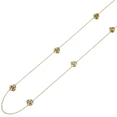 ピアジェ ネックレス 18金 K18イエローゴールド ダイヤモンド 引き輪に750 レディース  PIAGET  中古 ピアジェのサムネイル